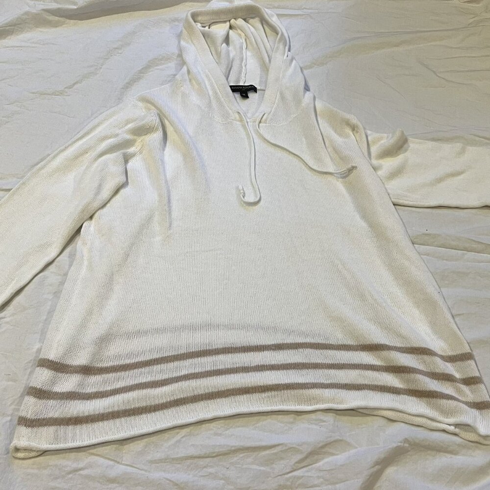 Banana Republic lightweight summer hooded sweater